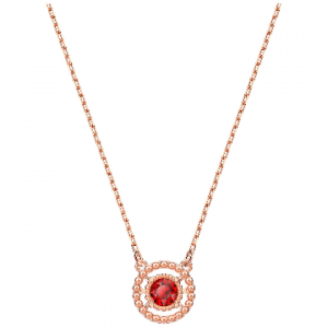 5481255 SWAROVSKI OXYGEN NECKLACE SML DC SCAR/CRY/ROS