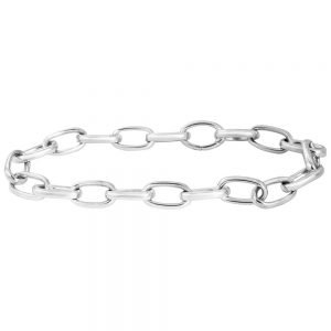 TA1116YM THOMAS SABO YELLOW GOLD PLATED OVAL BELCHER BRACELET