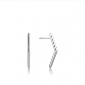 E008-07H ANIA HAIE ALL EARS BAR STUD EARRINGS