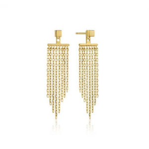 E013-05G ANIA HAIE FRINGE FALL EAR JACKETS