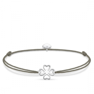 LS017 THOMAS SABO LITTLE SECRET GREY SILVER CLOVER LEAF B/LET