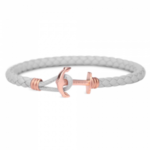 PH-PHL-L-R-GR-L PAUL HEWITT ANCHOR BRACELET PHREP LITE IP ROSE GOLD GREY L