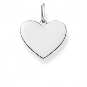 TLBPE0002 THOMAS SABO SILVER ENGRAVABLE HEART