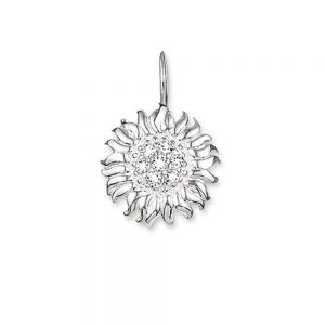 TPE571 THOMAS SABO SMALL SILVER SUNFLOWER PENDANT