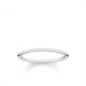 TR2123-54 THOMAS SABO SILVER SILM BAND RING SIZE 54