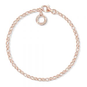 CX0243RM THOMAS SABO SILVER C/CLUB ROSE GP BELCHER B/LET 17CM