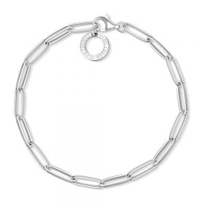 CX0253M THOMAS SABO C/CLUB SILVER LONG LINK BRACELET 17CM