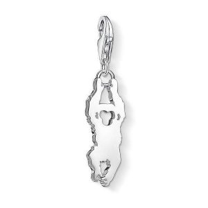CC1294 THOMAS SABO SILVER HANGING MONKEY CHARM