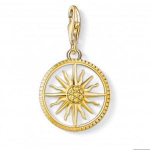 CC1765 THOMAS SABO C/CLUB CZ SUNRAY GOLD PLATED