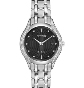 GA1060-57E CITIZEN LADIES ECCODRIVE DIAMONDS SET WATCH