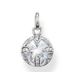 TPE685CZ THOMAS SABO SILVER LOTUS PENDANT