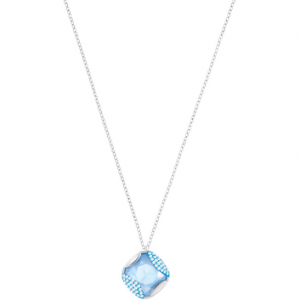5285267 SWAROVSKI HEAP PENDANT & CHAIN SET BLUE LSAP CRY RHS
