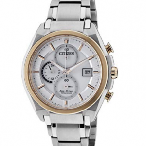 CA0356-55A CITIZEN ECODRIVE TITANIUM CHRONOGRAPH WATCH